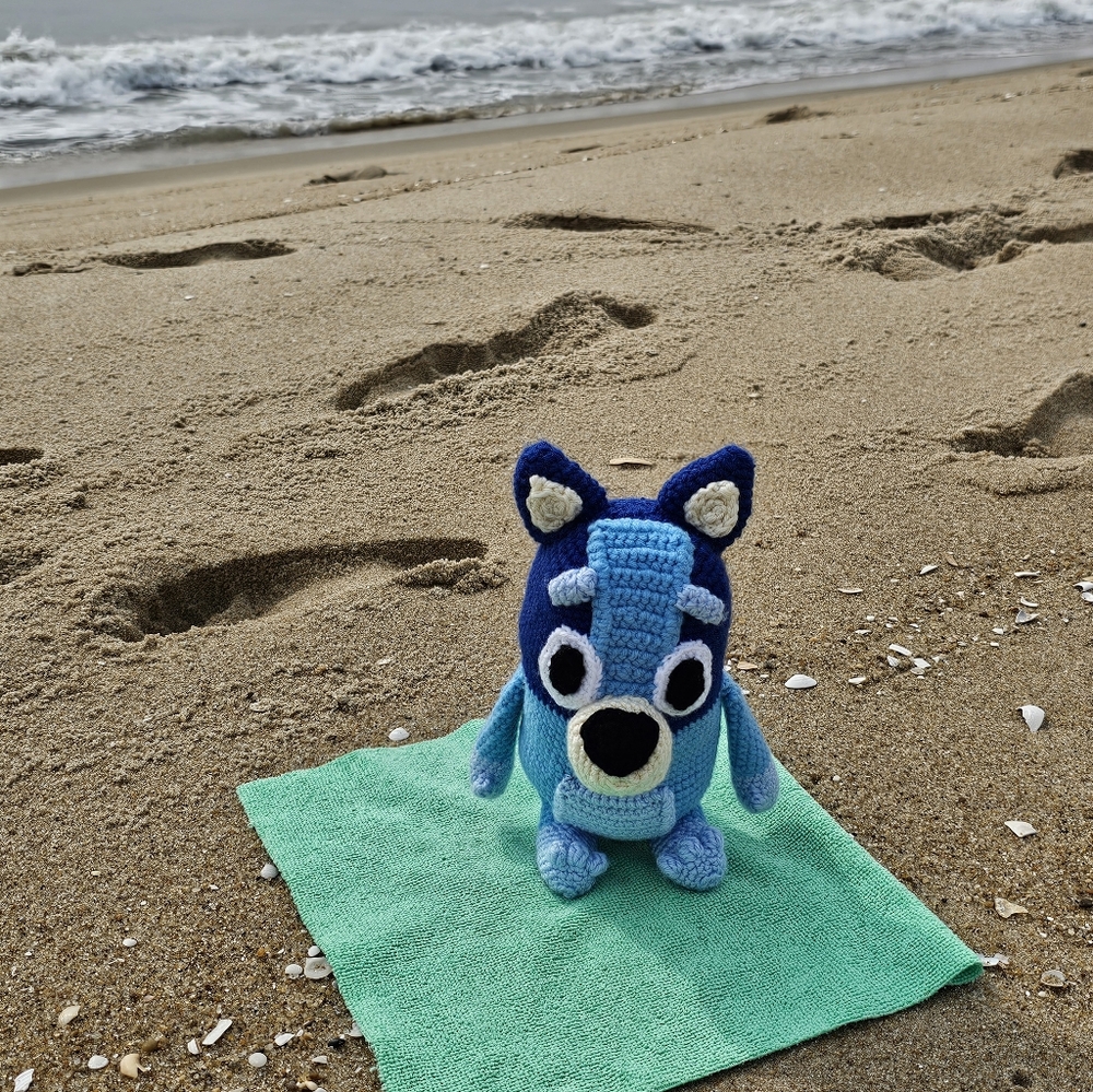 #Bluey On The Beach- Stuffed Animal Toy
